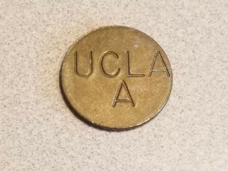 Vintage University Of California At Los Angeles Ucla A Parking Token California