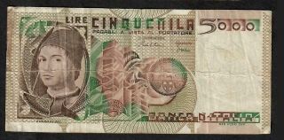 5000 Lire From Italy 1982
