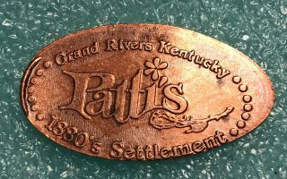 Patti’s 1880s Settlement Grand Rivers Ky Pressed Elongated Penny Retired
