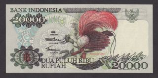 Indonesia - 20000 Rupiah 1992 - Unc
