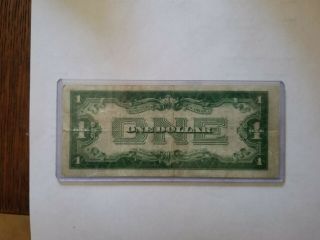 One 1928 Blue seal Silver Certificate One Dollar Z - B Block funny money 2