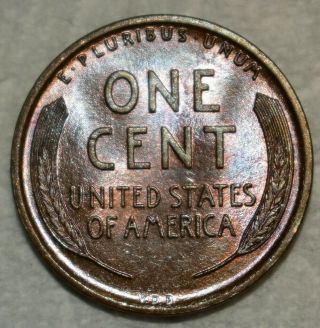 Brilliant Uncirculated 1909 - P Vdb Lincoln Cent Lustrous,  Specimen
