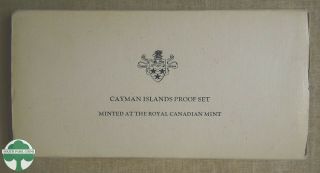 1973 CAYMAN ISLANDS 8 - COIN PROOF SET - ROYAL CANADIAN - NO PAPERS 2