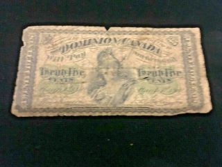 Twenty - Five Cents Dominion Of Canada British American Banknote