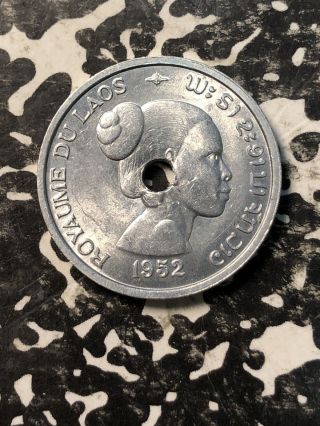 1952 Laos 10 Cents (5 Available) (1 Coin Only)