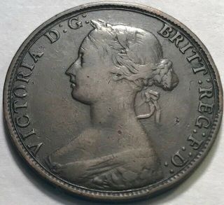 Great Britain - Queen Victoria - Half Penny - 1862 - Km - 748.  2 - Very Fine