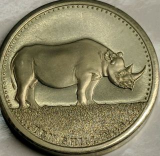 2013 Somali Republic Rhino Coin Stunning Bu