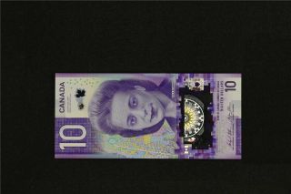 2018 Bank Of Canada $10 Dollar.  Gem Unc.  Viola Desmond Banknote