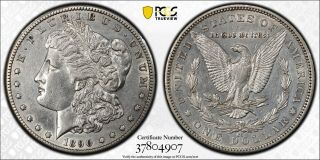 1890 - Cc Morgan Silver Dollar.  Pcgs Graded Xf