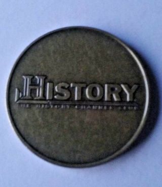 History Channel Club Union and Confederate flag medal 2