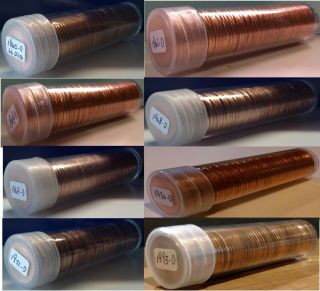 10 Rolls Of D Lincoln Memorial Cents In Bu