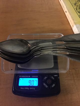 90 Grams.  Scrap Silver Spoons