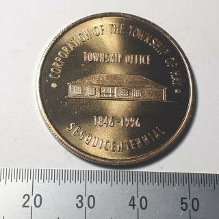 Township Of Hay,  On Sesquicentennial Medal 1846 - 1996