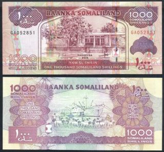 Somaliland 1000 (1,  000) Shillings,  2015,  P - 20,  Unc World Currency