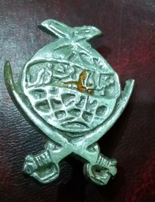 Pakistan Cadet Force Soldier Badge With 2 Swords.