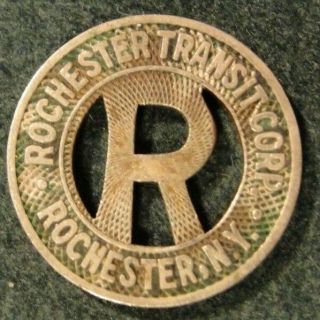 Rochester Ny.  Transit Corp. ,  Good For One City Fare - Transit Token