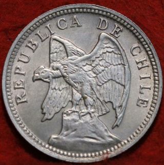 1932 Chile 1 Peso Clad Foreign Coin