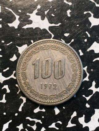 1972 Korea 100 Won (5 Available) Circulated (1 Coin Only)