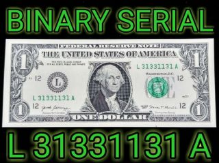 2017 L $1 Binary (4) 3 