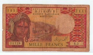 Djibouti 1000 Francs 1979 - 88 S