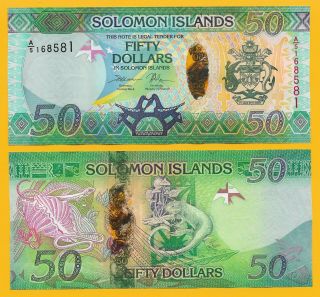 Solomon Islands 50 Dollars P - 35 2013 Unc Banknote