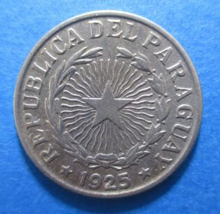 Paraguay 2 Pesos 1925 Km 14 6087