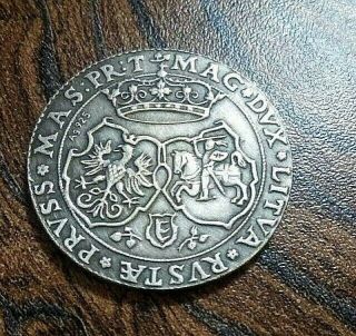 Coin,  Taler 1580,  Stephen Bathory Of Poland