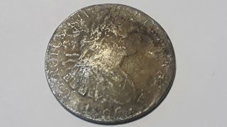 1806 8 Reales Spanish Silver Carolus Iiii