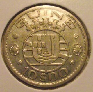 1084 Guinea - Bissau: 10 Escudos 1952
