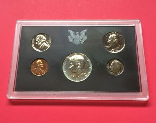 1970 Us Proof Set,  5 Coins With A 40 Silver Kennedy Half Dollar,  Coins -