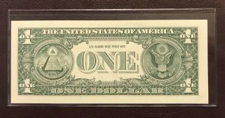 LUCKY 7’s 2017 $1 DOLLAR BILL FRN 6 OF A KIND 5 IN A ROW DEEP EMBOSSING 3
