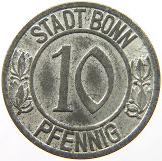 Germany Notgeld 10 Pfennig 1920 Bonn Rr 141