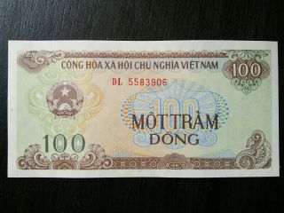 $100 X2 Vietnamese Dong Vietnam $200 Vnd Banknote Currency Sequential Bills