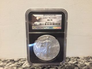 2014 American Silver Eagle Ngc Ms70 - Early Releases