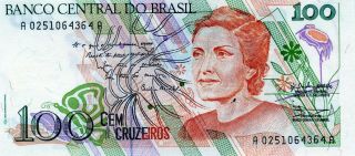 Brazil: 100 Cruzeiros 1990