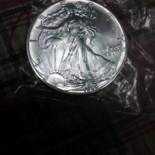 1989 American Silver Eagle 99.  93 Unc