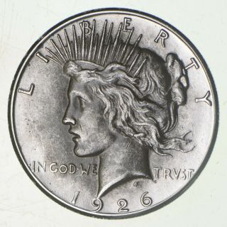 Better - 1926 - S - Peace Silver Dollar - 90 Us Coin 462