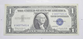 Crisp Unc 1957 - B $1.  00 Silver Certificate Notes - Us Dollar 974