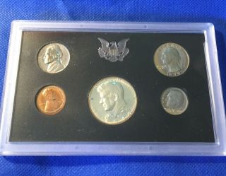 1970 Us Proof Set,  5 Coins With A 40 Silver Kennedy Half Dollar,  Coins - Toned