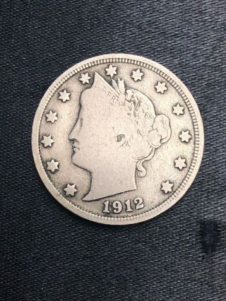 1912 - S Liberty Head V Nickel