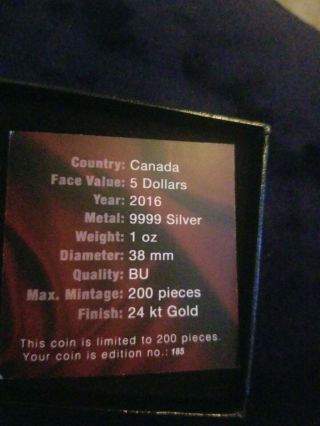 2016 Canada Maple Leaf 