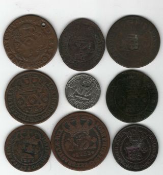 1753 Xl - Reis W/1830s " 40 " Cstp,  Fine  Coin 33 Only - - Bosco