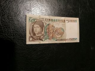 Italy Banknote 5000 Lire 1979