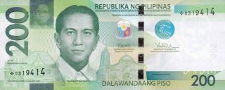 " 2016 " Philippines 200 Pesos Ngc Star (replacement) Banknote Uncirculated