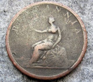 Great Britain George Iii 1807 Half 1/2 Penny