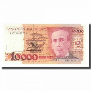 [ 567412] Banknote,  Brazil,  10,  000 Cruzados,  Undated (1989),  Km:215a,  Unc (65 - 70)