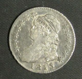 1813 Capped Bust Half Dollar Xf