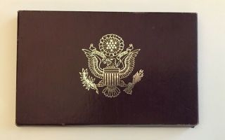 1984 - S Proof Set United States Us Government Packaging Box