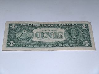 2009 $1 One Dollar Bill US Note Even 0 2 4 Pairs 00442422 Fancy Serial Number 2