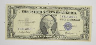 Crisp Unc 1935 - F $1.  00 Silver Certificate Notes - Us Dollar 135